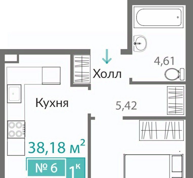 квартира г Симферополь ул Александра Захарченко Крымская Роза фото 1