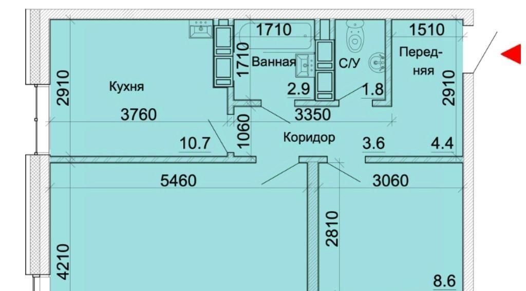 квартира г Владивосток р-н Первореченский ул Сабанеева фото 1