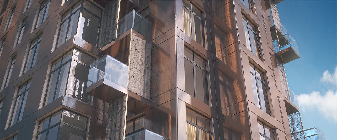 квартира г Москва п Десеновское п Ватутинки ЖК Russian Design District метро Ольховая к 3А фото 2