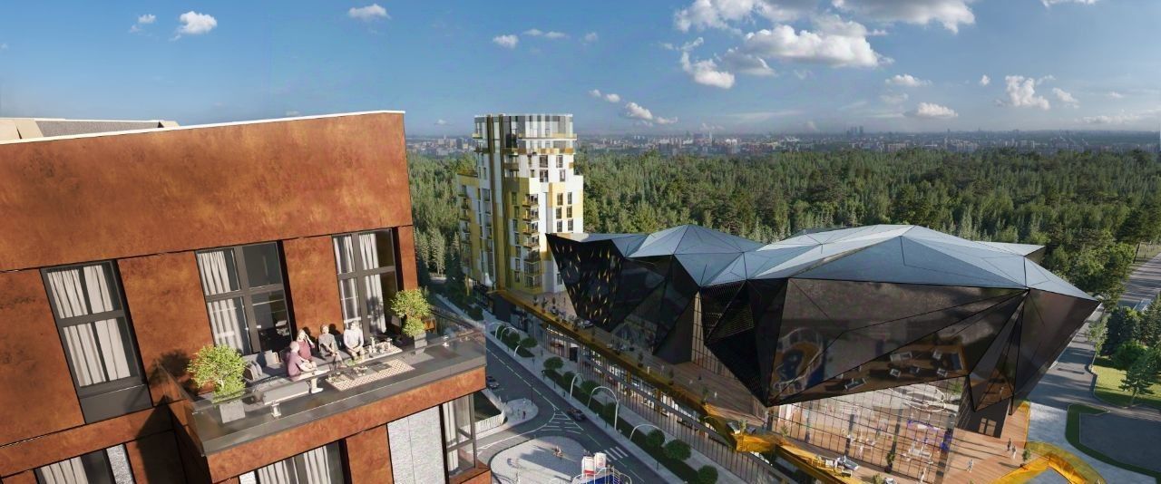 квартира г Москва п Десеновское п Ватутинки ЖК Russian Design District метро Ольховая к 3А фото 23