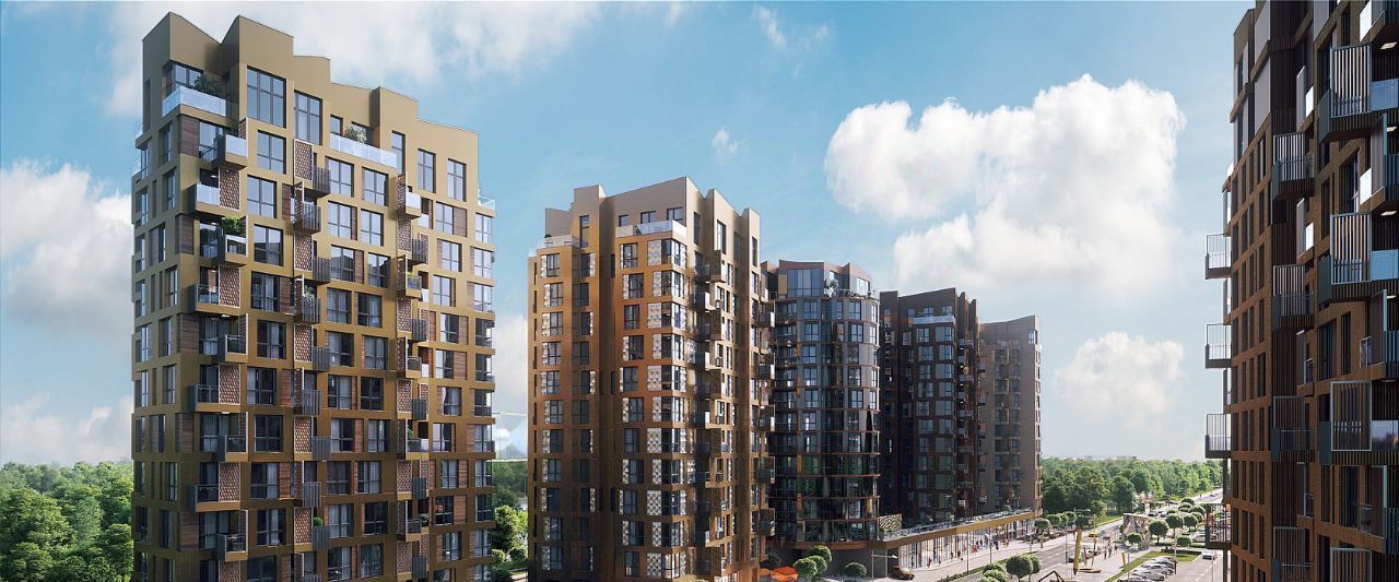 квартира г Москва п Десеновское п Ватутинки ЖК Russian Design District метро Ольховая к 2С фото 6