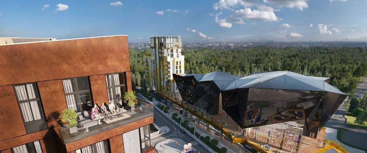 квартира г Москва п Десеновское п Ватутинки ЖК Russian Design District метро Ольховая к 2А фото 23