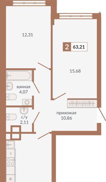 квартира г Екатеринбург ул Козловская 21 Площадь 1905 года фото 1