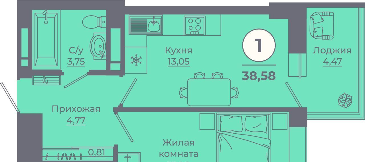 квартира г Ростов-на-Дону р-н Советский Левенцовский Сокольники жилой комплекс фото 1