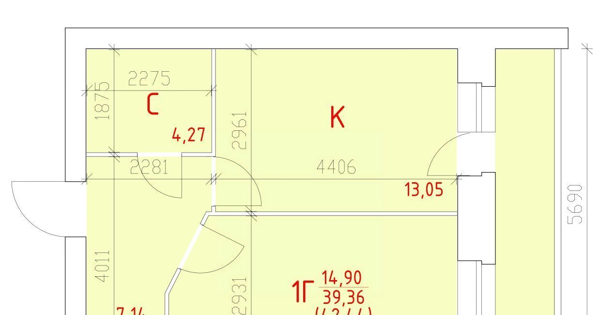 квартира г Череповец р-н Зашекснинский 108-й микрорайон фото 1