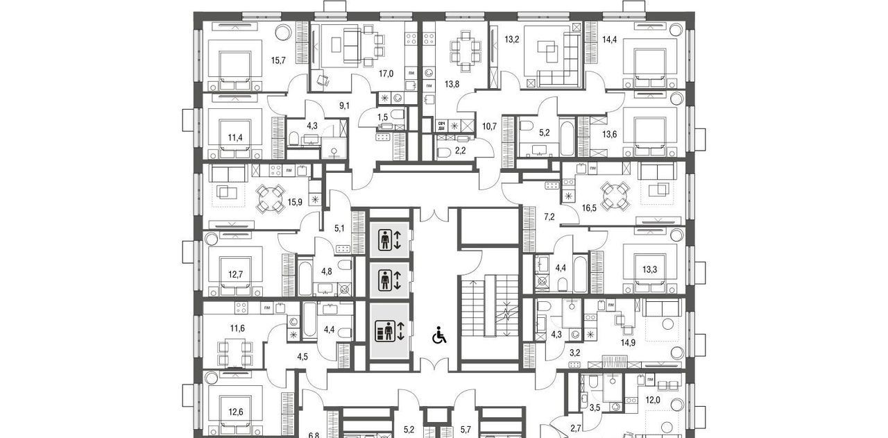 квартира г Москва метро Бульвар Рокоссовского ул Тагильская 4к/1 фото 2