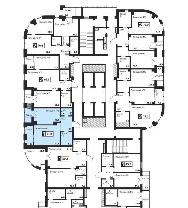 квартира г Челябинск р-н Центральный ул Труда 157а фото 2