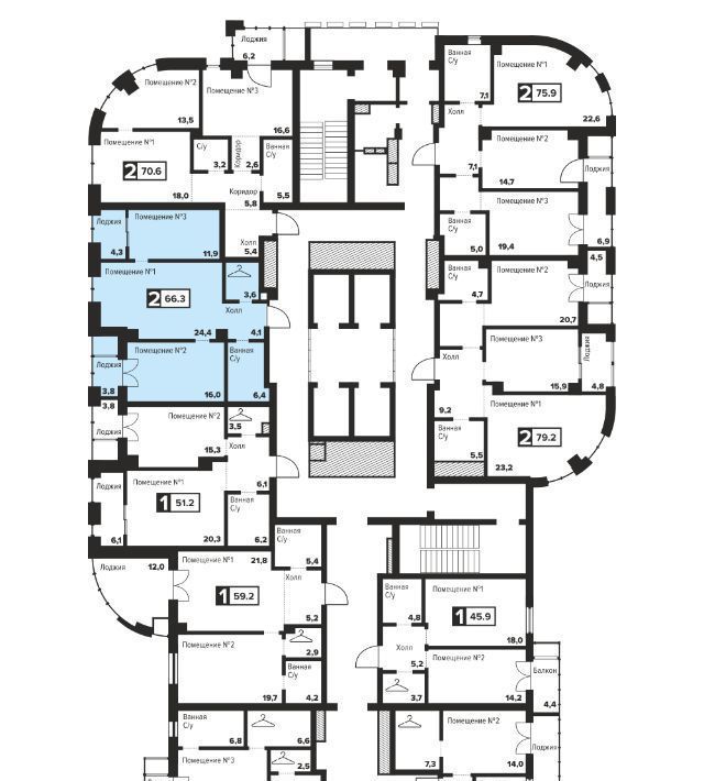 квартира г Челябинск р-н Центральный ул Труда 157а фото 2