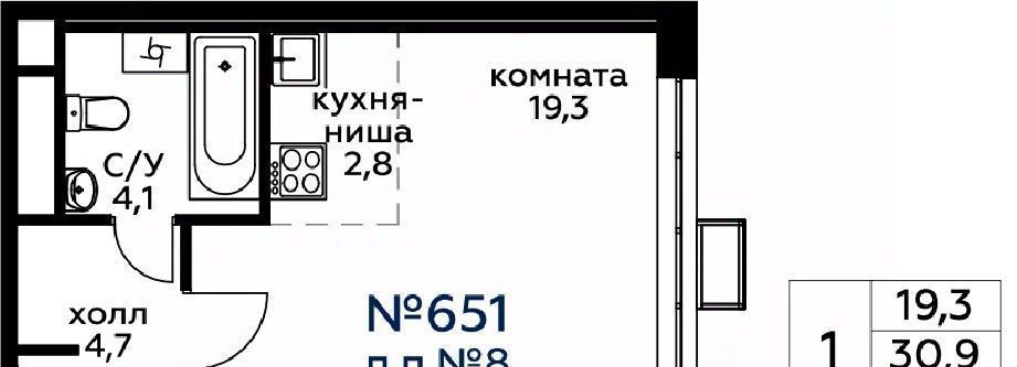 квартира г Москва метро Хорошёво ул 3-я Хорошёвская 17а фото 1