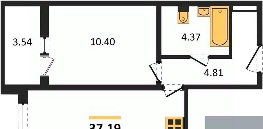 квартира р-н Новоусманский с Новая Усмань б-р Художников 2г фото 1