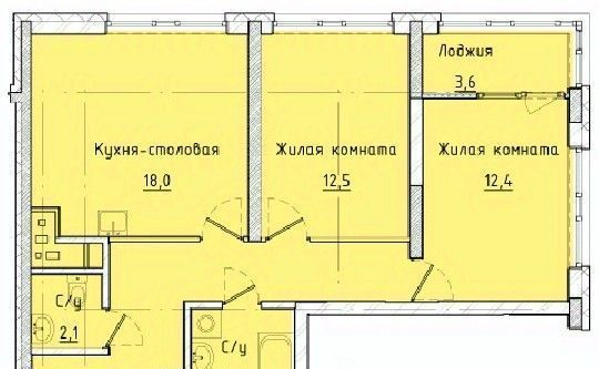 квартира г Екатеринбург Эльмаш ЖК «Квартал К3» Проспект Космонавтов, жилрайон фото 1