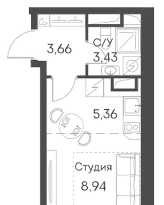 квартира г Москва метро Юго-Восточная метро Нижегородская ЖК Аквилон Бисайд ао фото 1