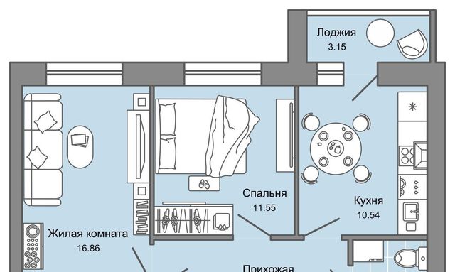 р-н Заволжский ЖК Центрополис 4 Центральный кв-л фото