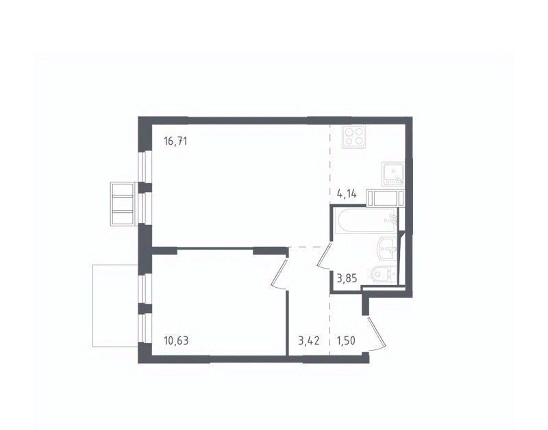 квартира г Видное ЖК Горки Парк к 3. 1, Домодедовская фото 1