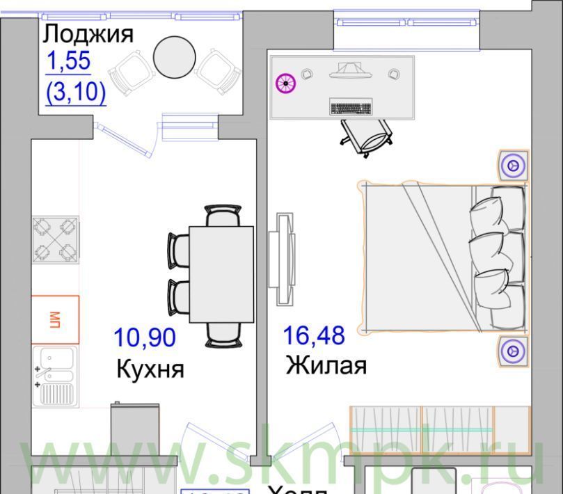 квартира р-н Светлогорский г Светлогорск пр-кт Калининградский 70е фото 1