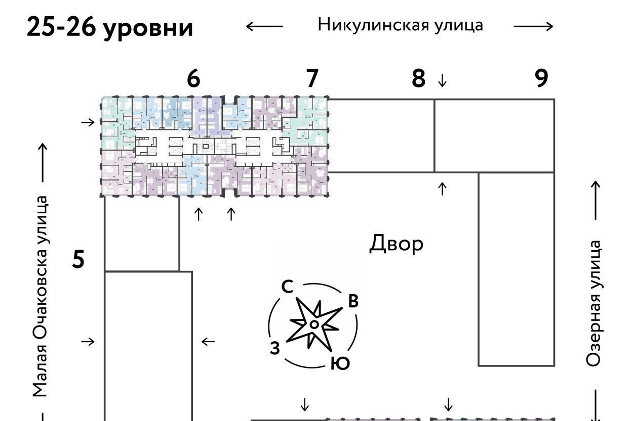 квартира г Москва метро Озерная ул Озёрная 42с/7 фото 2