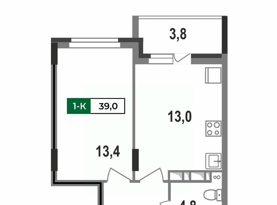 квартира г Ковров ул Зои Космодемьянской 28/1 фото 1