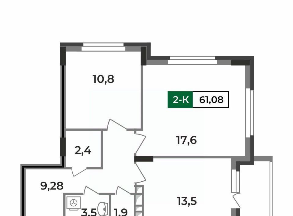 квартира г Ковров ул Зои Космодемьянской 28/1 фото 1