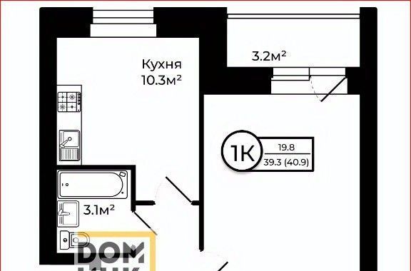 квартира р-н Ярославский д Мостец Заволжское с/пос, Жилой Чайка кв-л фото 1