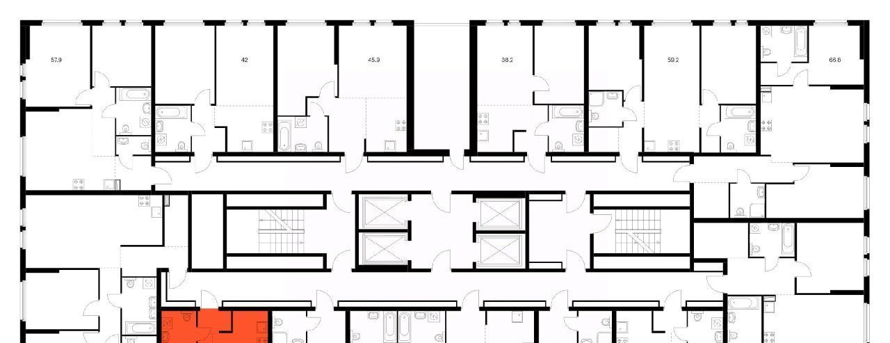 квартира г Москва метро Водный стадион б-р Кронштадтский к 1/3 фото 2