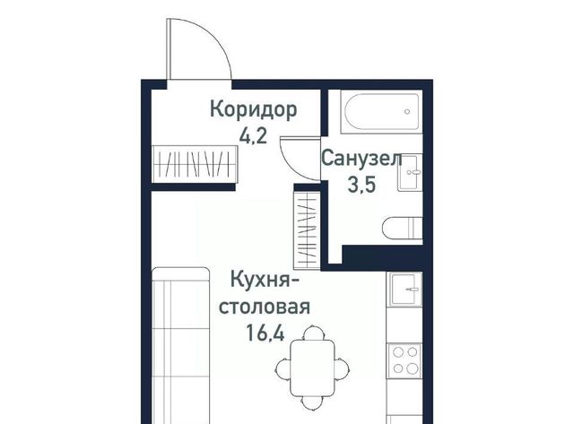 микрорайон «Просторы» Кременкульское с/пос фото