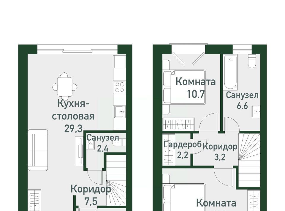 квартира р-н Сосновский п Западный р-н мкр Привилегия Кременкульское с/пос фото 1