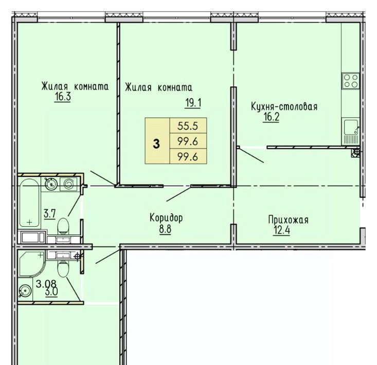 квартира г Пенза р-н Октябрьский ул Яшиной 2 фото 1
