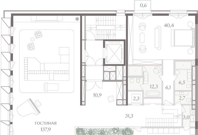 квартира метро Китай-город дом 1 фото