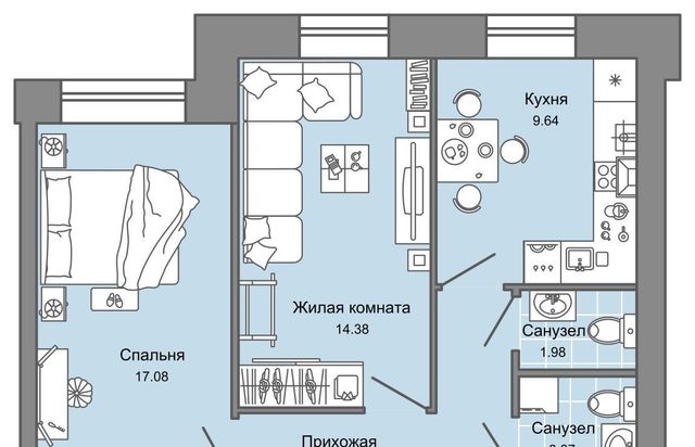 р-н Заволжский Новый Город ЖК «Дивный сад» 6 7-й кв-л, сад фото