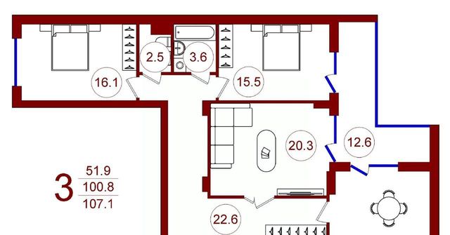 р-н Ленинский ул Станкевича 45к/1 фото