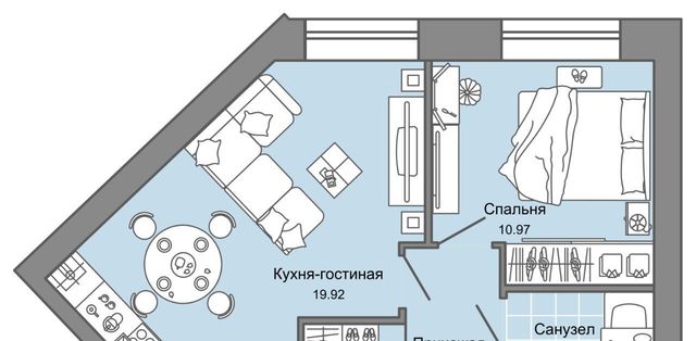 р-н Заволжский Новый Город ЖК «Дивный сад» 6 7-й кв-л, сад фото