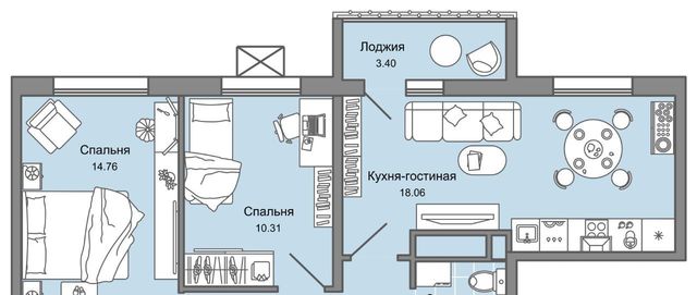 р-н Заволжский Новый Город ЖК Юлла 10-й кв-л фото