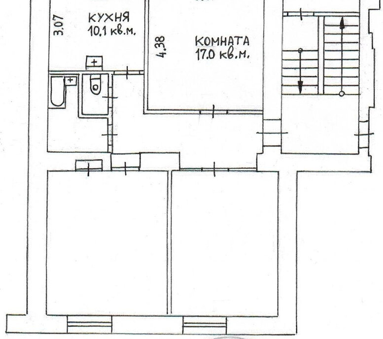 комната г Пермь пр-кт Комсомольский 92 фото 10