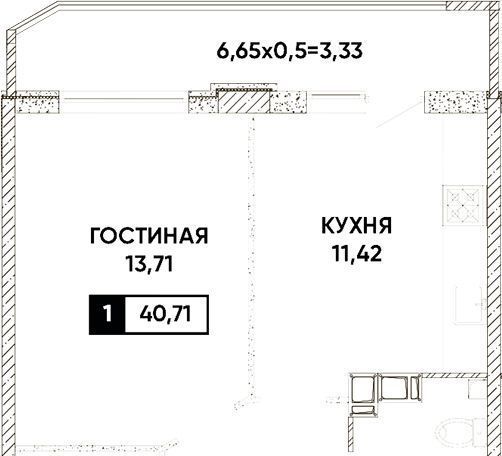 р-н Прикубанский микрорайон «Губернский» фото