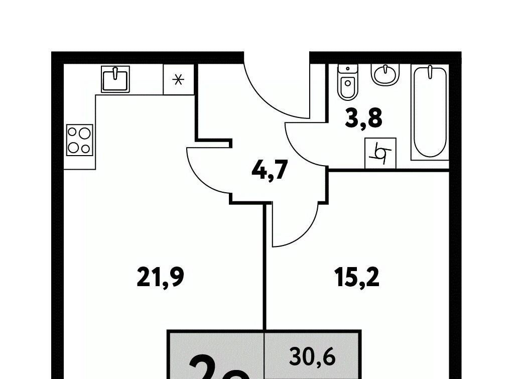 квартира г Москва метро Беломорская ул Фестивальная 15к/25 фото 1