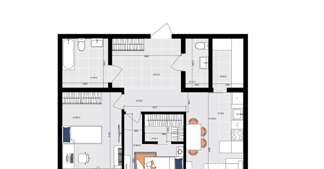 квартира г Иркутск р-н Октябрьский наб. Верхняя фото 3