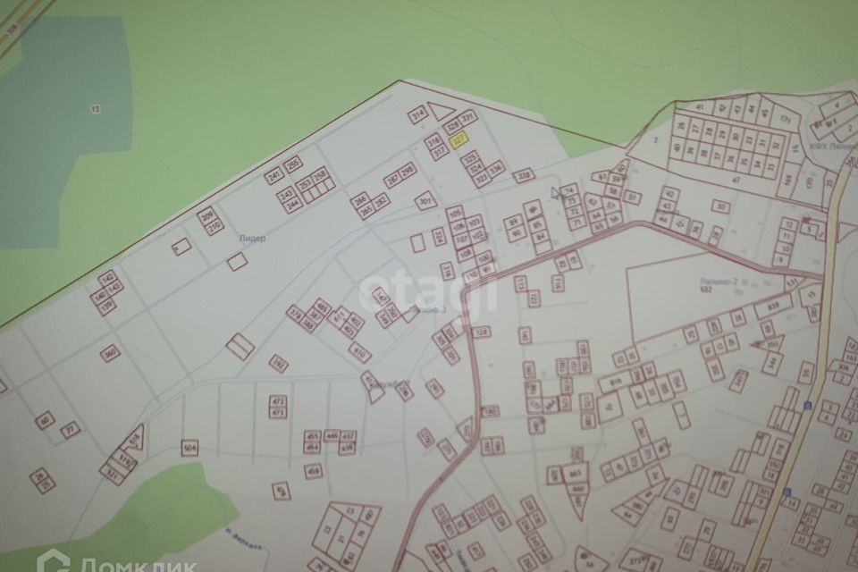 земля Ермолинское сельское поселение, массив Ляпино-3, садоводческое товарищество Лидер фото 6