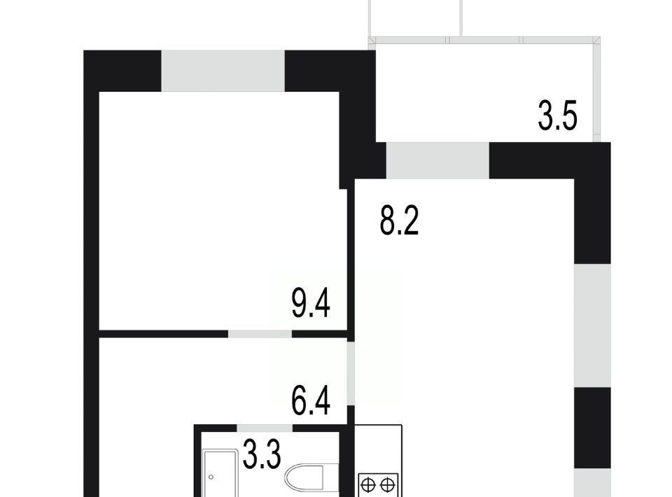 квартира г Одинцово ЖК «Союзный» Одинцово фото 2