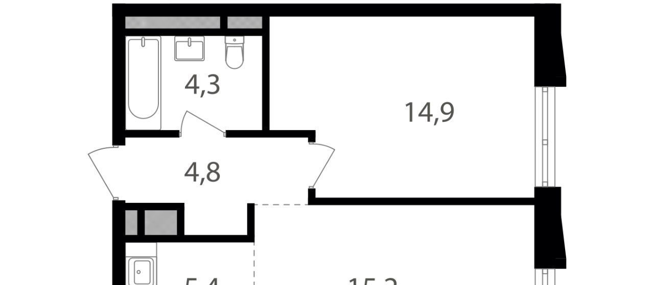 квартира г Москва метро Соколиная Гора пер 1-й Кирпичный 17а фото 1