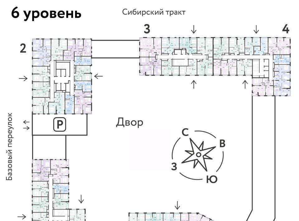 квартира г Екатеринбург микрорайон Сибирский Сибирский Сад жилой комплекс, Ботаническая фото 3