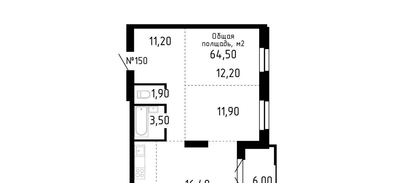 квартира г Барнаул р-н Центральный ул Никитина 10 фото 1