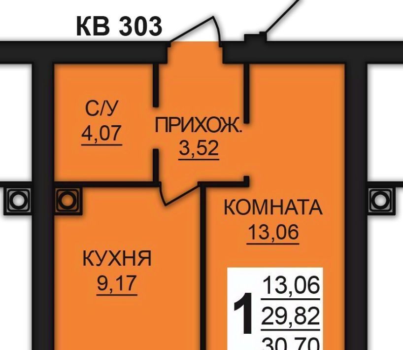 квартира р-н Ивановский д Дерябиха Богданихское с/пос, 80 фото 1