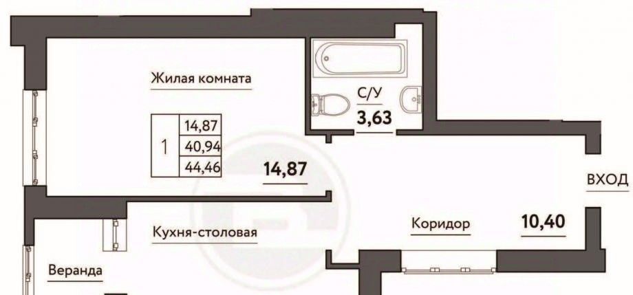 квартира г Самара Безымянка ЖК Времена года 13-й мкр фото 1