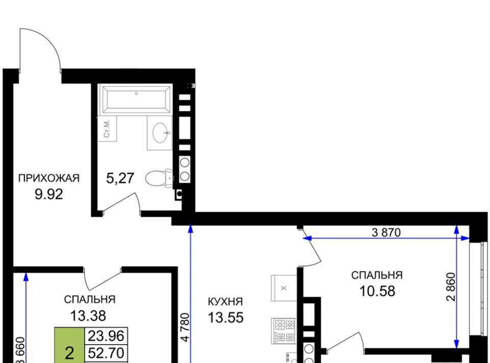 квартира р-н Гурьевский г Гурьевск ЖК «Включи» фото 1