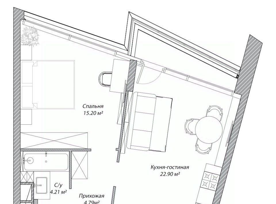 квартира г Москва метро Строгино ул 5-я Мякининская 20 фото 1