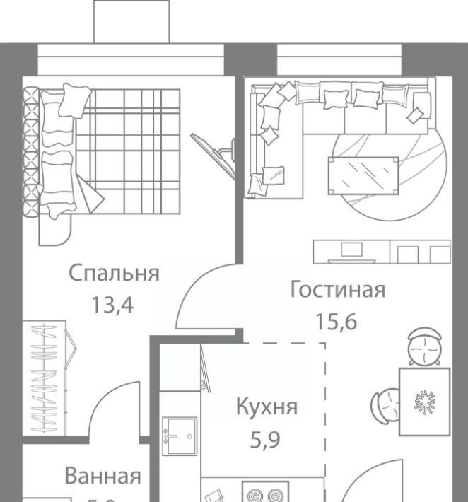 квартира г Москва метро Немчиновка ЖК Стеллар Сити фото 1