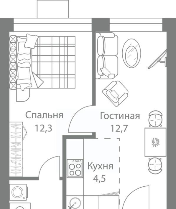 квартира г Москва метро Немчиновка ЖК Стеллар Сити фото 1