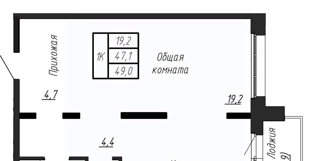 квартира р-н Тосненский п Тельмана ЖК «Сибирь» Тельмановское с/пос, Рыбацкое фото 1