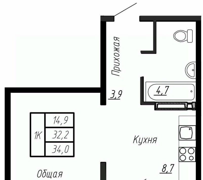 квартира р-н Тосненский п Тельмана ЖК «Сибирь» Тельмановское с/пос, Рыбацкое фото 1