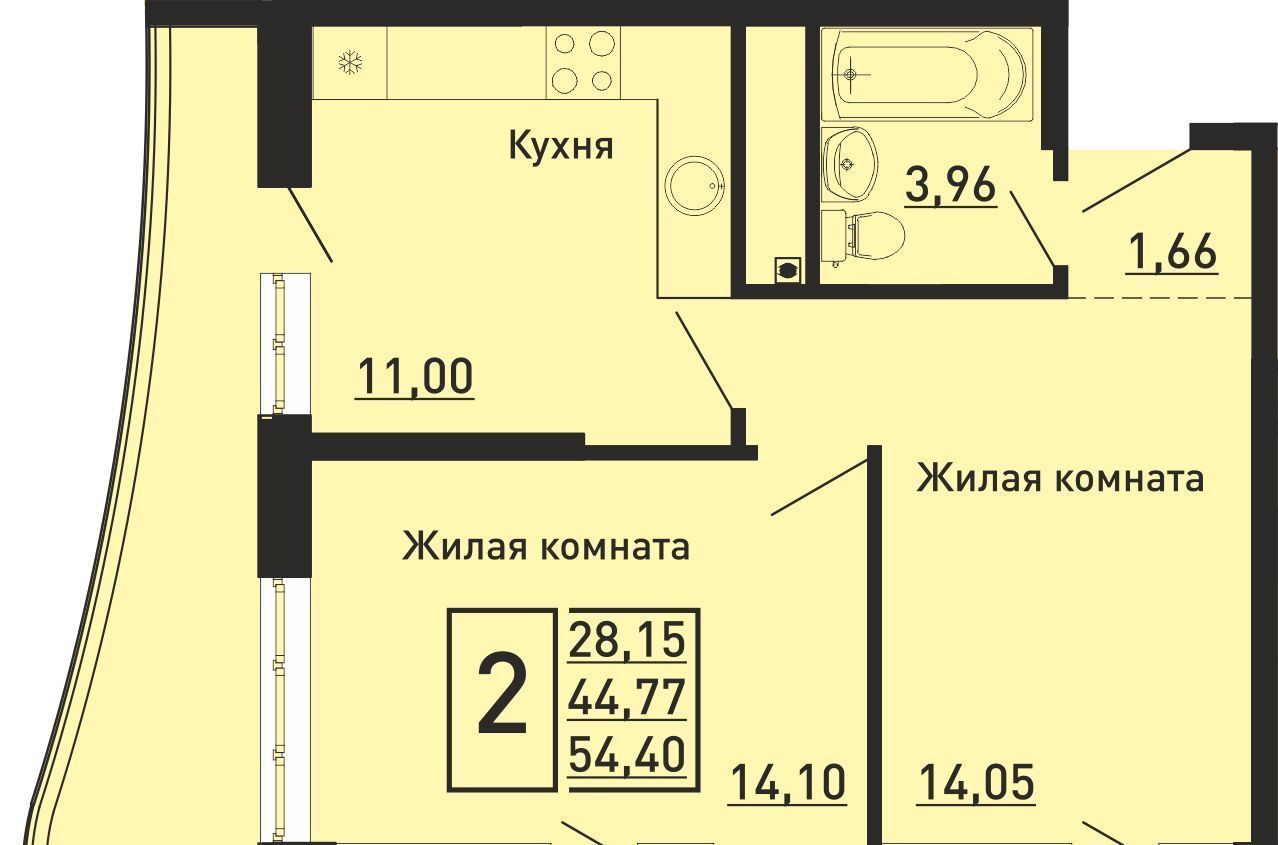 квартира р-н Туапсинский с Ольгинка ул Солнечная Новомихайловское городское поселение фото 1